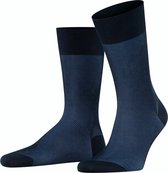 FALKE Fine Shadow Heren Sokken - Blauw - Maat 43-44