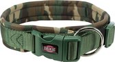 TRIXIE | Trixie Premium Halsband Hond Neopreen Camouflage Groen