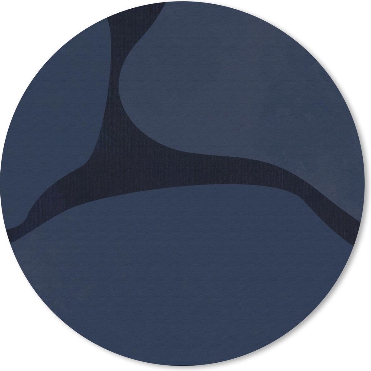 Muismat rond 20x20 cm - Mousepad Beste oma ooit - Quotes - Oma - Spreuken - Ronde muismatten