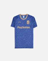 PlayStation Mens Tshirt -M- Italy EU2021 Blauw