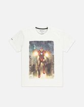 Marvel The Avengers Heren Tshirt -XL- Iron Man Wit