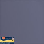 Florence Karton - Graphite - 305x305mm - Ruwe textuur - 216g