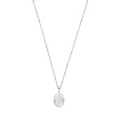 May Sparkle Bloom Girl Bloom Dames Ketting Staal - Zilverkleurig