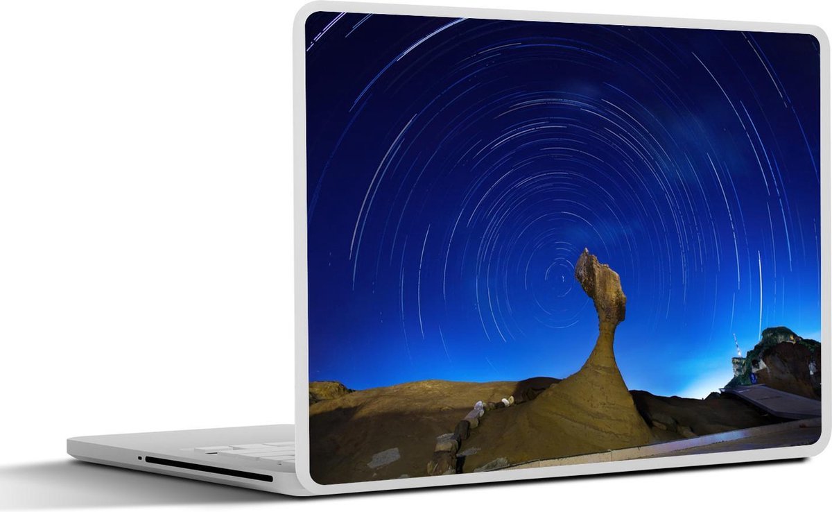 Afbeelding van product SleevesAndCases  Laptop sticker - 11.6 inch - Sterren - Sporen - Rots