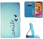 iPhone 11 Pro Hoesje Wallet Case Smile