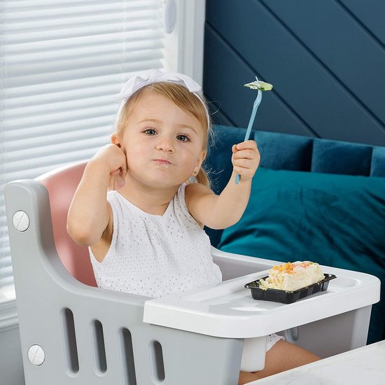 Baby EetStoel - Zinaps Hoge stoel voor baby's, wasbare baby kinderstoel  met... | bol.com