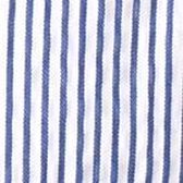 Enkellange, gestreepte broek met riemlussen