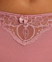 Hunkemöller Dames Lingerie Hoge slip Sophie  - Paars - maat XL