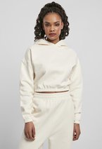 Urban Classics Crop Hoodie -S- Short Oversized Sweat Creme