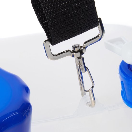 Relaxdays opvouwbare jerrycans set van 2 - 15 liter - met kraan - BPA-vrij - camping - transparant van Relaxdays — afbeelding 4