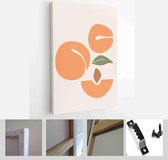 Abstract still life in pastel colors posters. Collection of contemporary art - Modern Art Canvas - Vertical - 1636207015 - 115*75 Vertical