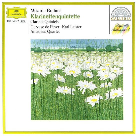 Mozart: Clarinet Quintet K.581 / Brahms: Clarinet (CD)