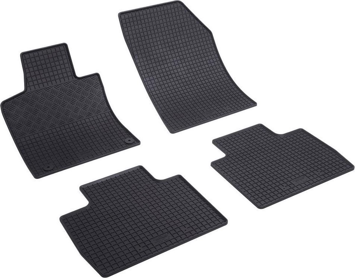 Automatten voor Peugeot 508, Peugeot 508 Hybride (vanaf 2018) - 4-delig - Rubber