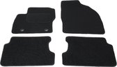 Tapis de sol personnalisés - tissu noir - adaptés pour Ford Focus 2004-2011