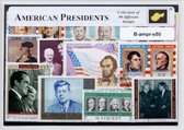 Amerikaanse Presidenten – Luxe postzegel pakket (A6 formaat) : collectie van 50 verschillende postzegels van Amerikaanse Presidenten – kan als ansichtkaart in een A6 envelop, authe