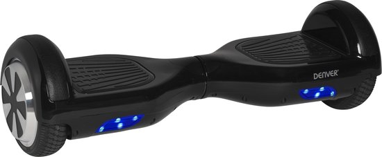 Denver HBO 6610 Hoverboard met 6 5 wielen Hoverboards Zwart bol