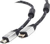 Fancylifestyle®️ HDMI Kabel - 3M Lang -  4K Kwaliteit - Vergulde Connectoren - Twee Richting Communicatie