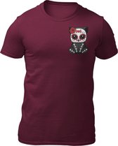 Cute Day Of The Dead - Gothic Kleding - Goth - Heren T-Shirt - Getailleerd - Katoen - Ronde Hals