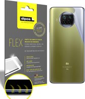 dipos I 3x Beschermfolie 100% compatibel met Xiaomi Mi 10T Lite Achterkant Folie I 3D Full Cover screen-protector