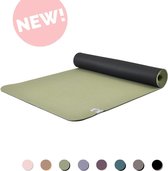 Eco Yogamat | Superior TPE - 5mm | Groen | Veerkrachtig & Gripvast