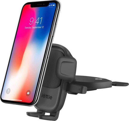 iOttie - Autohouder - Easy One Touch 5 - CD-Slot Mount - Zwart