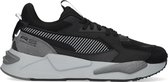 Puma Rsz College Lage sneakers - Leren Sneaker - Heren - Zwart - Maat 46