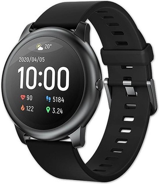 Xiaomi Haylou Solar LS-05 Smartwatch - Zwart