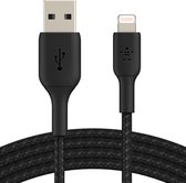 Câble Lightning vers USB iPhone Belkin Braided - 3m - Noir
