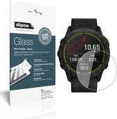 dipos I 2x Pantserfolie helder geschikt voor Garmin Enduro Smartwatch Beschermfolie 9H screen-protector