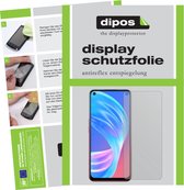 dipos I 2x Beschermfolie mat compatibel met Oppo A73 5G Folie screen-protector (expres kleiner dan het glas omdat het gebogen is)