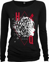 Spiral Harley Quinn Longsleeve top -M- HQ Suicide Squad Zwart