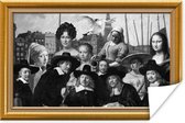 Poster Oude Meesters - Kunst - Lijst - Goud - 60x40 cm
