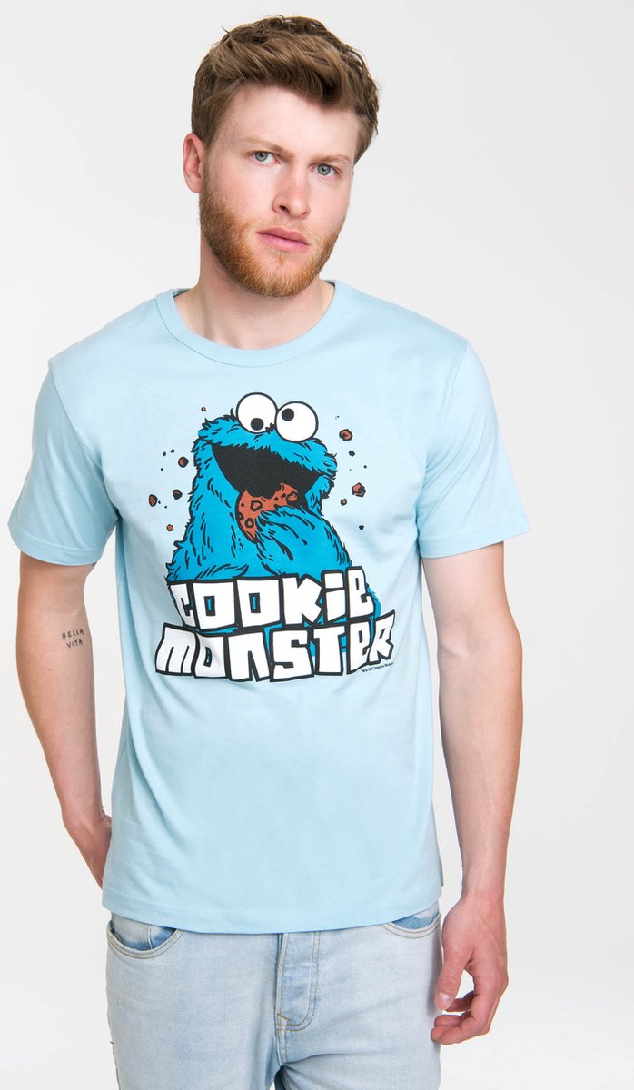 Logoshirt T-Shirt Krümelmonster - Sesamstrasse