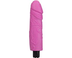 Shots Toys realistische vibrator Realistic Skin Vibrator - Big roze