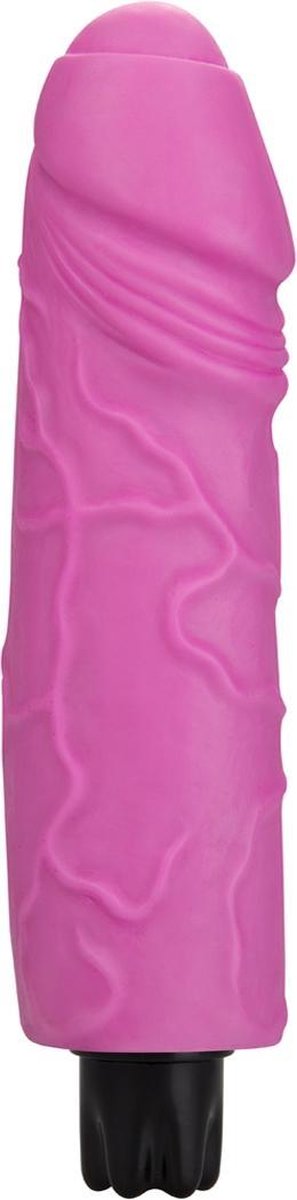 Shots Toys realistische vibrator Realistic Skin Vibrator - Big roze