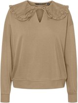 Vero Moda Trui Vmbecca Ls Sweatshirt Jrs Ga 10251648 Tan Dames Maat - XS