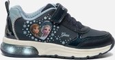 Geox Spaceclub Frozen sneakers blauw - Maat 24