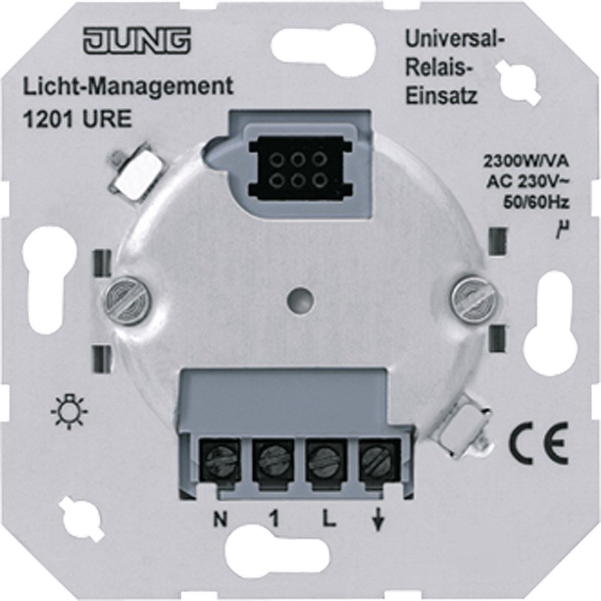 Jung Lichtmanagement Elektronische Schakelaar (Compleet) - 1201URE - E2BP9