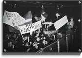 Walljar - Feyenoord - Benfica '63 II - Muurdecoratie - Plexiglas schilderij