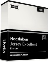 Livello Hoeslaken Jersey Excellent Offwhite 250 gr 120x200 t/m 130x220
