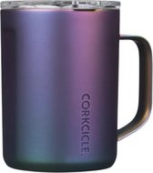 Corkcicle Mug Dragonfly 475 Ml Acier Inoxydable Blauw/ Violet