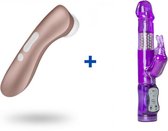 Satisfyer Pro 2 - Clitorisstimulator + Rabbit Vibrator - Tarzan Vibrator