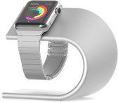 Support en aluminium de luxe pour chargeur Apple Watch iWatch / support pour smartwatch berceau / argent