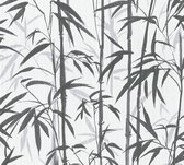 AS Creation MICHALSKY - Papier peint Design - Bamboe - noir blanc gris - 1005 x 53 cm
