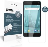 dipos I 2x Pantserfolie helder compatibel met Wiko Lenny 4 Beschermfolie 9H screen-protector