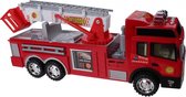 brandweerwagen rood 30 cm