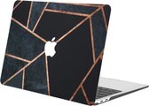 iMoshion Design Laptop Cover MacBook Pro 13 inch (2020) - Black Graphic