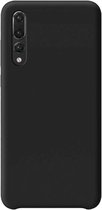 Siliconen cover / hoesje voor Huawei P20 Pro | ZWART