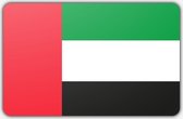Vlag Verenigde Arabische Emiraten - 100 x 150 cm - Polyester