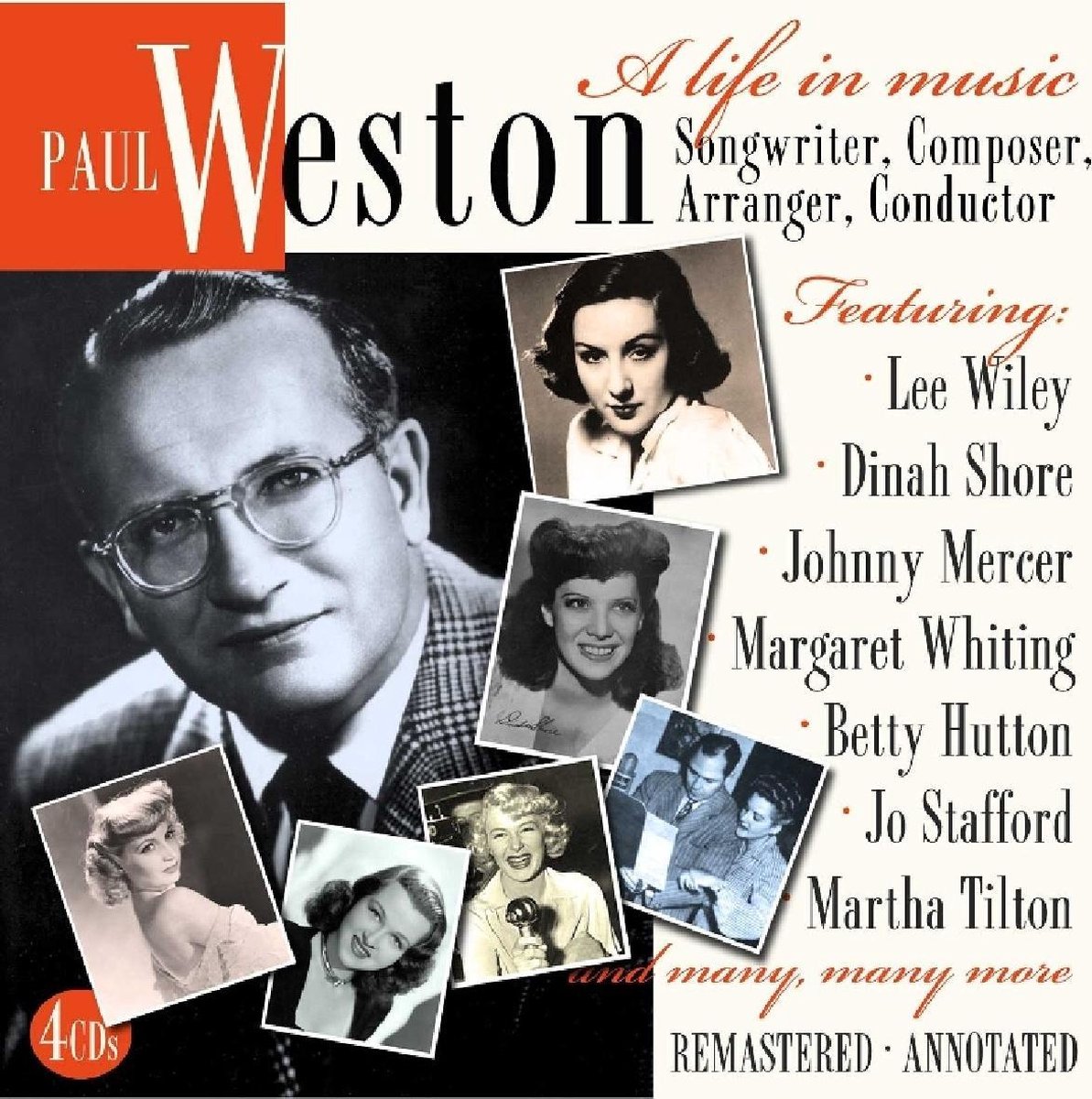 Paul Weston - A Life In Music (4 CD)